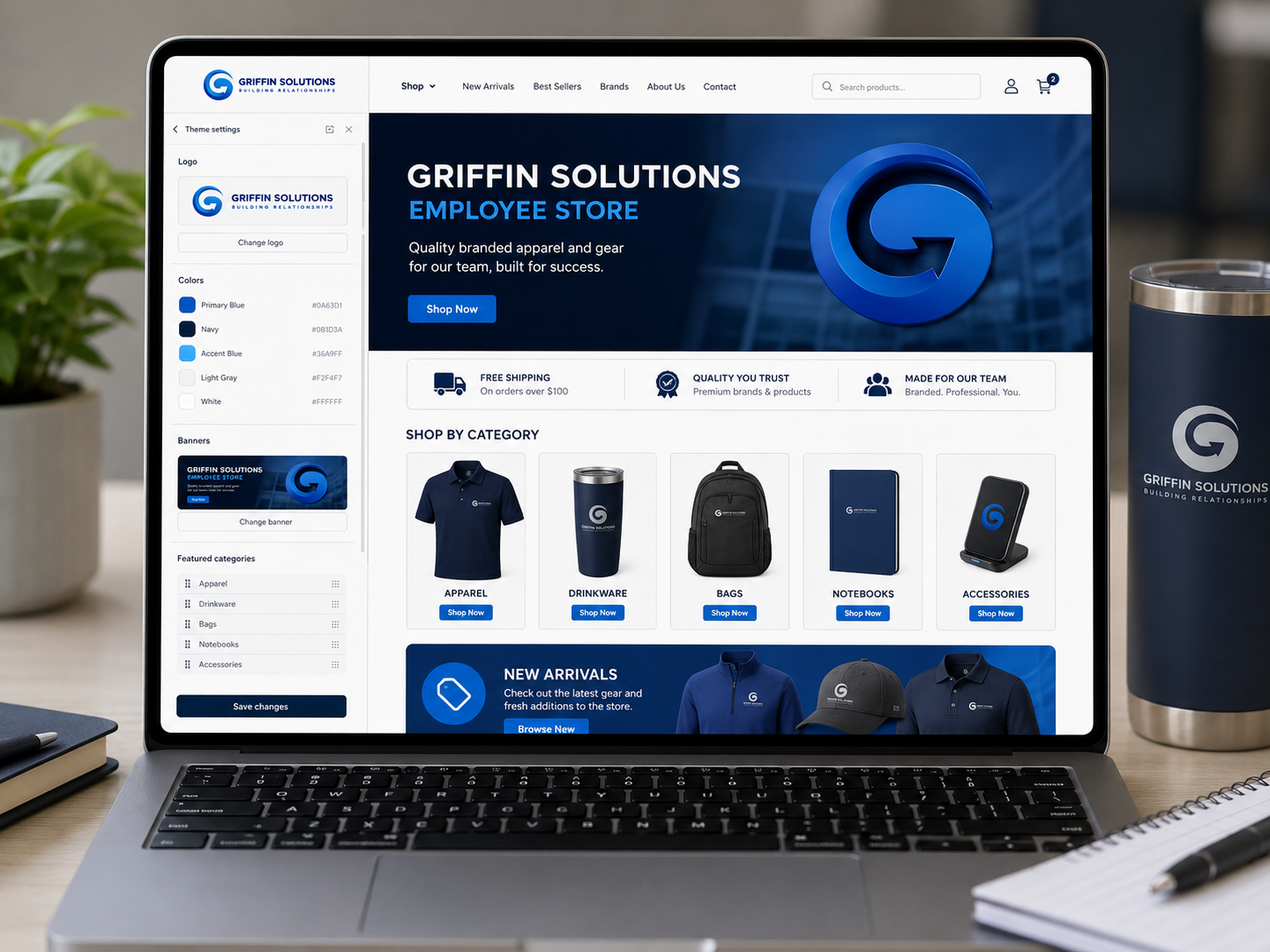 Customize Your Brand Store